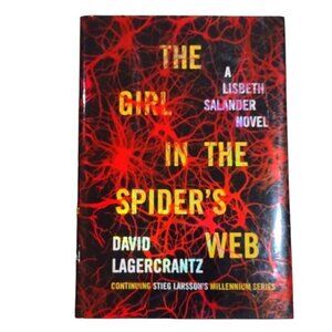 Hardcover Book The Girl in the Spider's Web David Lagercrantz Viking 1st Edition